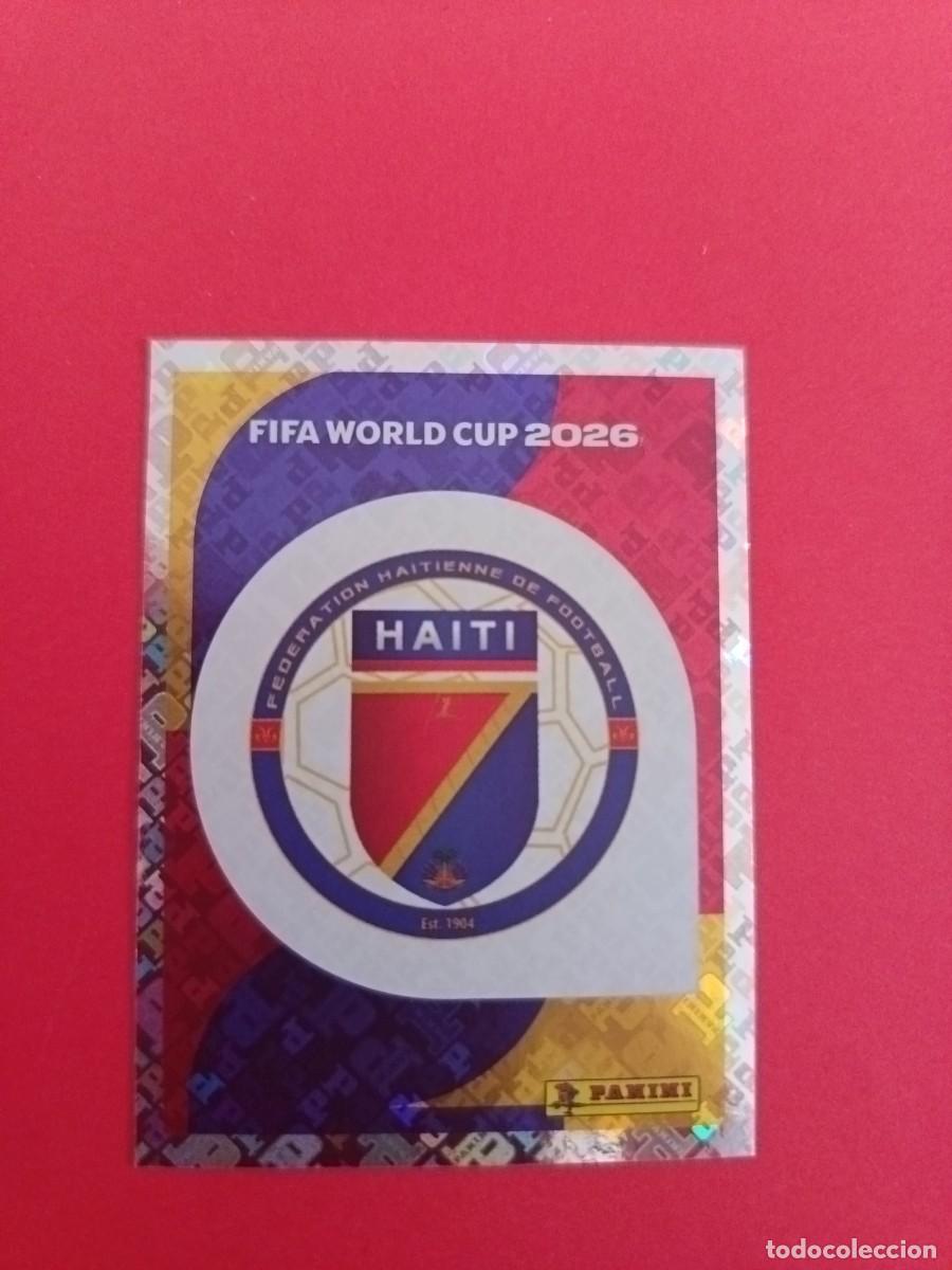Fu&szlig;ball-Sticker: CROMO MUNDIAL 2026 - HAITI HAI 1