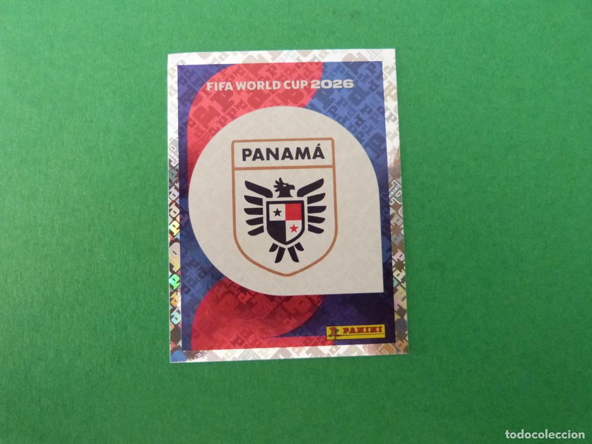 Fu&szlig;ball-Sticker: CROMO FUTBOL ESCUDO PANAMA SIN PEGAR N&ordm; 1 PAN 1 MUNDIAL 2026 PANINI