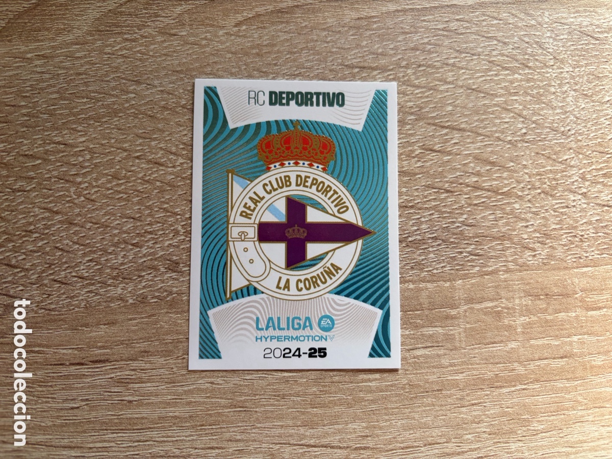 Cromos de Futebol: 8 ESCUDO RC DEPORTIVO LALIGA HYPERMOTION COLECCI&Oacute;N LIGA ESTE EDICIONES ESTE 2024 2025 24 25 PANINI