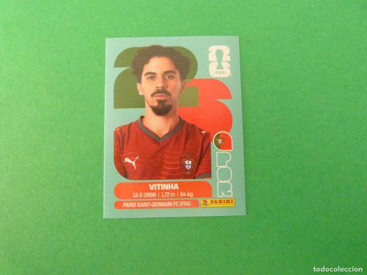 Cromos de Futebol: CROMO FUTBOL VITINHA PORTUGAL SIN PEGAR N&ordm; 12 POR 12 MUNDIAL 2026 PANINI