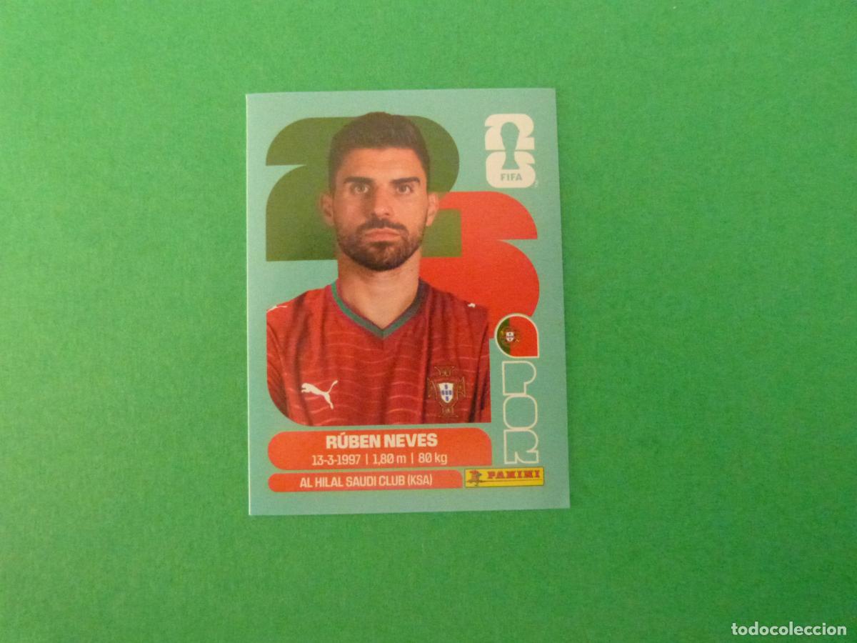 Cromos de Futebol: CROMO FUTBOL RUBEN NEVES PORTUGAL SIN PEGAR N&ordm; 11 POR 11 MUNDIAL 2026 PANINI