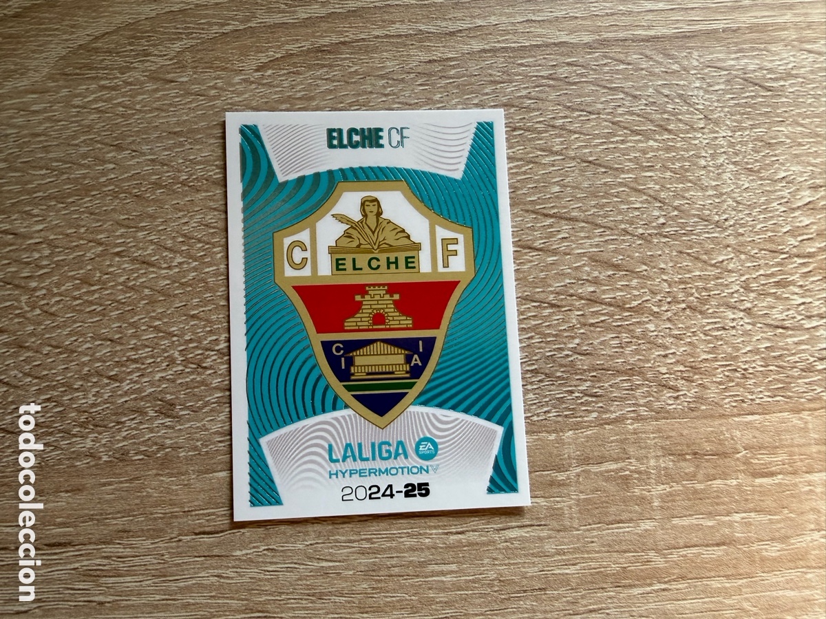 Cromos de Futebol: 10 ESCUDO ELCHE CF LALIGA HYPERMOTION COLECCI&Oacute;N LIGA ESTE EDICIONES ESTE 2024 2025 24 25 PANINI