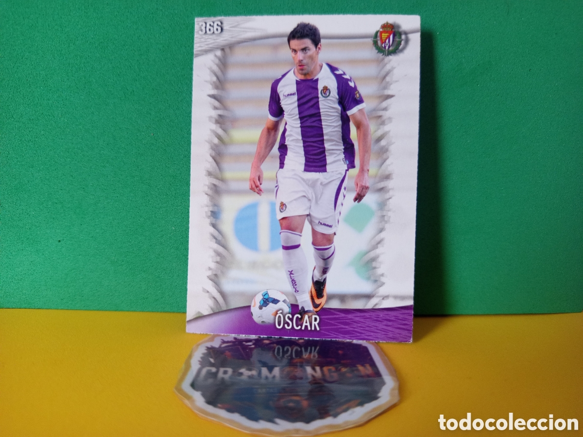 Cromos de f&uacute;tbol: ❇️ CROMO ⚽ CARD &Oacute;SCAR VALLADOLID 366 FICHAS LIGA QUIZ GAME 2014 13 14 2013 2014 MUNDICROMO ❇️