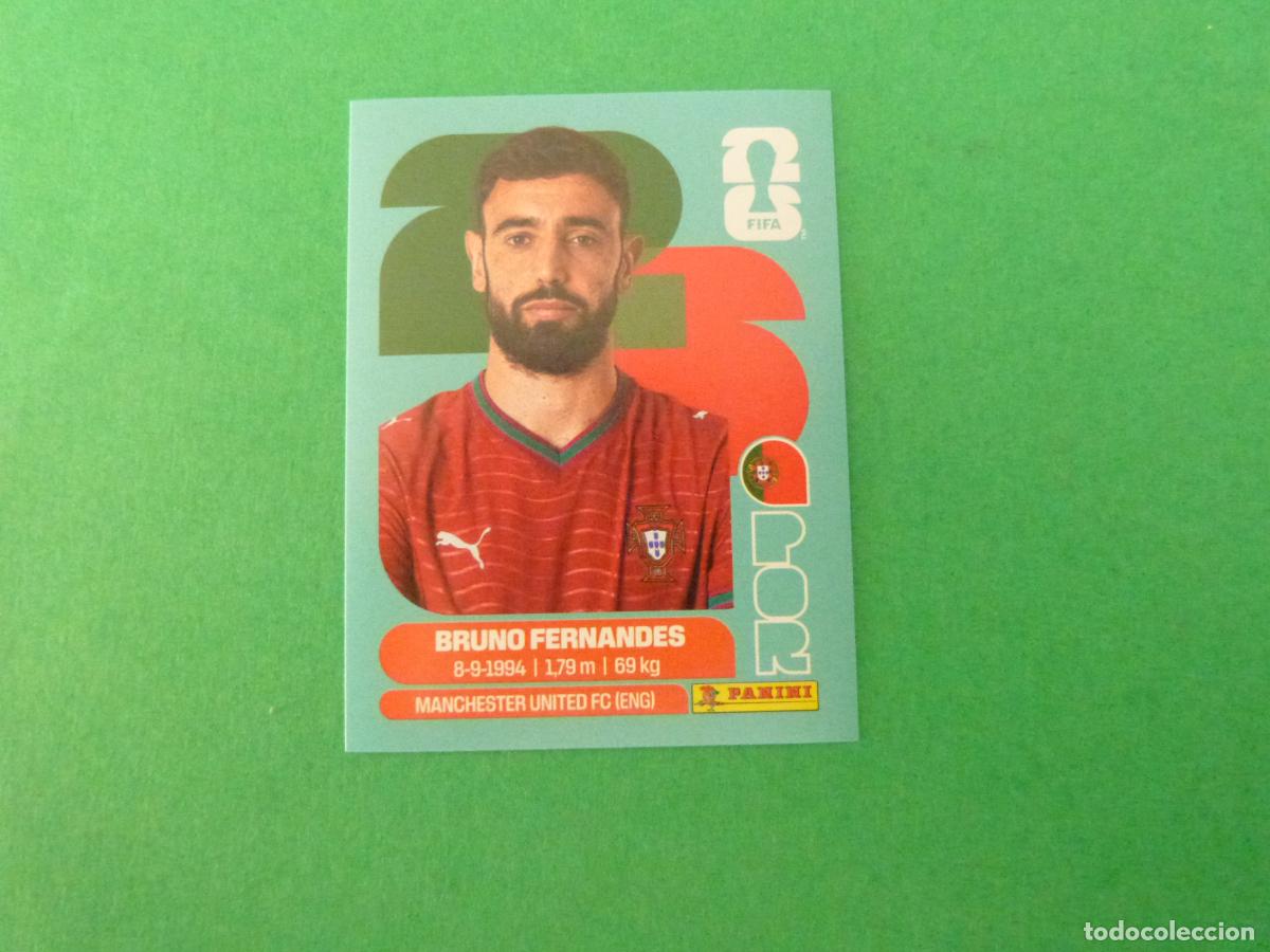 Cromos de Futebol: CROMO FUTBOL BRUNO FERNANDES PORTUGAL SIN PEGAR N&ordm; 10 POR 10 MUNDIAL 2026 PANINI