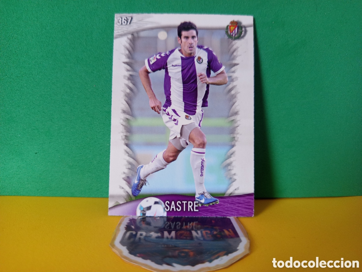 Cromos de f&uacute;tbol: ❇️ CROMO ⚽ CARD SASTRE VALLADOLID 367 FICHAS LIGA QUIZ GAME 2014 13 14 2013 2014 MUNDICROMO ❇️