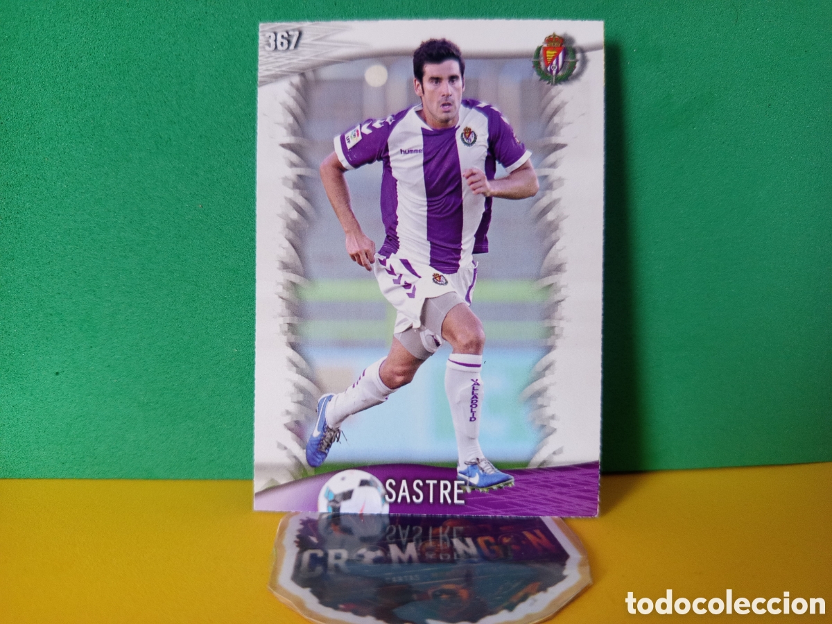 Cromos de f&uacute;tbol: ❇️ CROMO ⚽ CARD SASTRE VALLADOLID 367 FICHAS LIGA QUIZ GAME 2014 13 14 2013 2014 MUNDICROMO ❇️