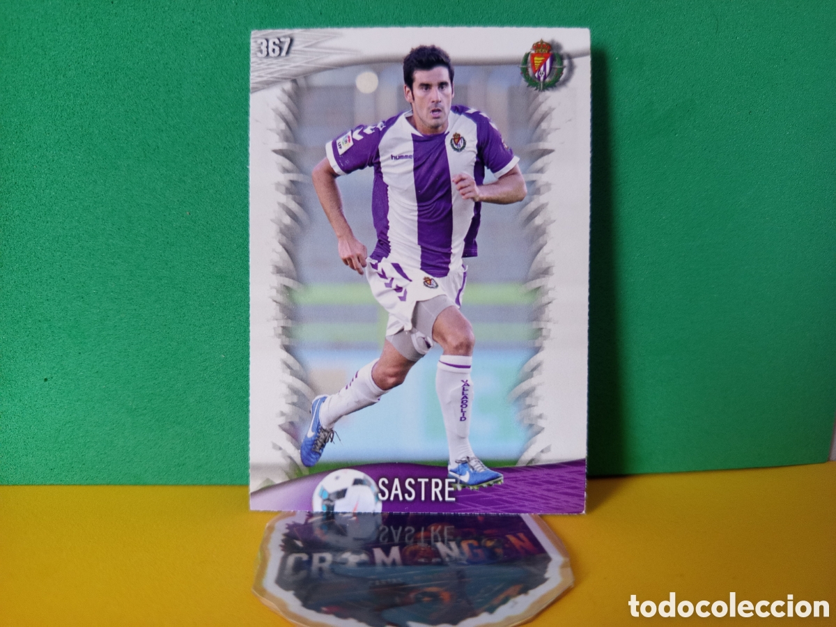 Cromos de f&uacute;tbol: ❇️ CROMO ⚽ CARD SASTRE VALLADOLID 367 FICHAS LIGA QUIZ GAME 2014 13 14 2013 2014 MUNDICROMO ❇️