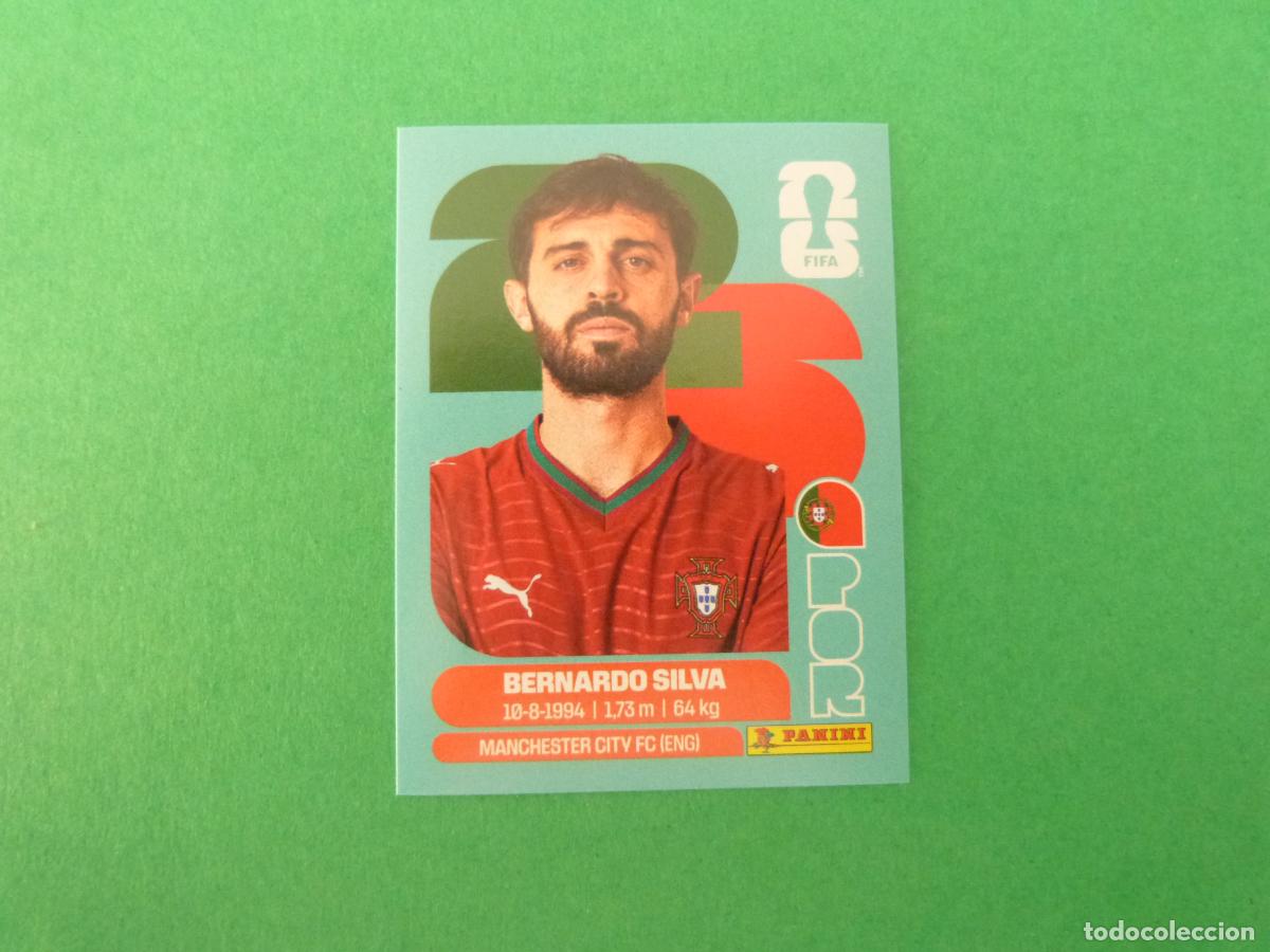 Cromos de Futebol: CROMO FUTBOL BERNARDO SILVA PORTUGAL SIN PEGAR N&ordm; 9 POR 9 MUNDIAL 2026 PANINI