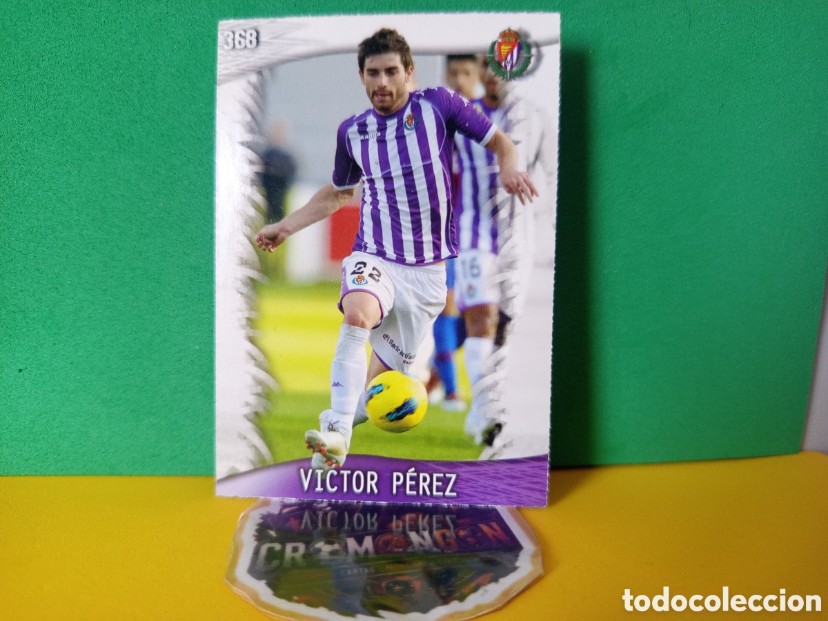 Cromos de Futebol: ❇️ CROMO ⚽ CARD V&Iacute;CTOR P&Eacute;REZ VALLADOLID 368 FICHAS LIGA QUIZ GAME 2014 13 14 2013 2014 MUNDICROMO ❇️