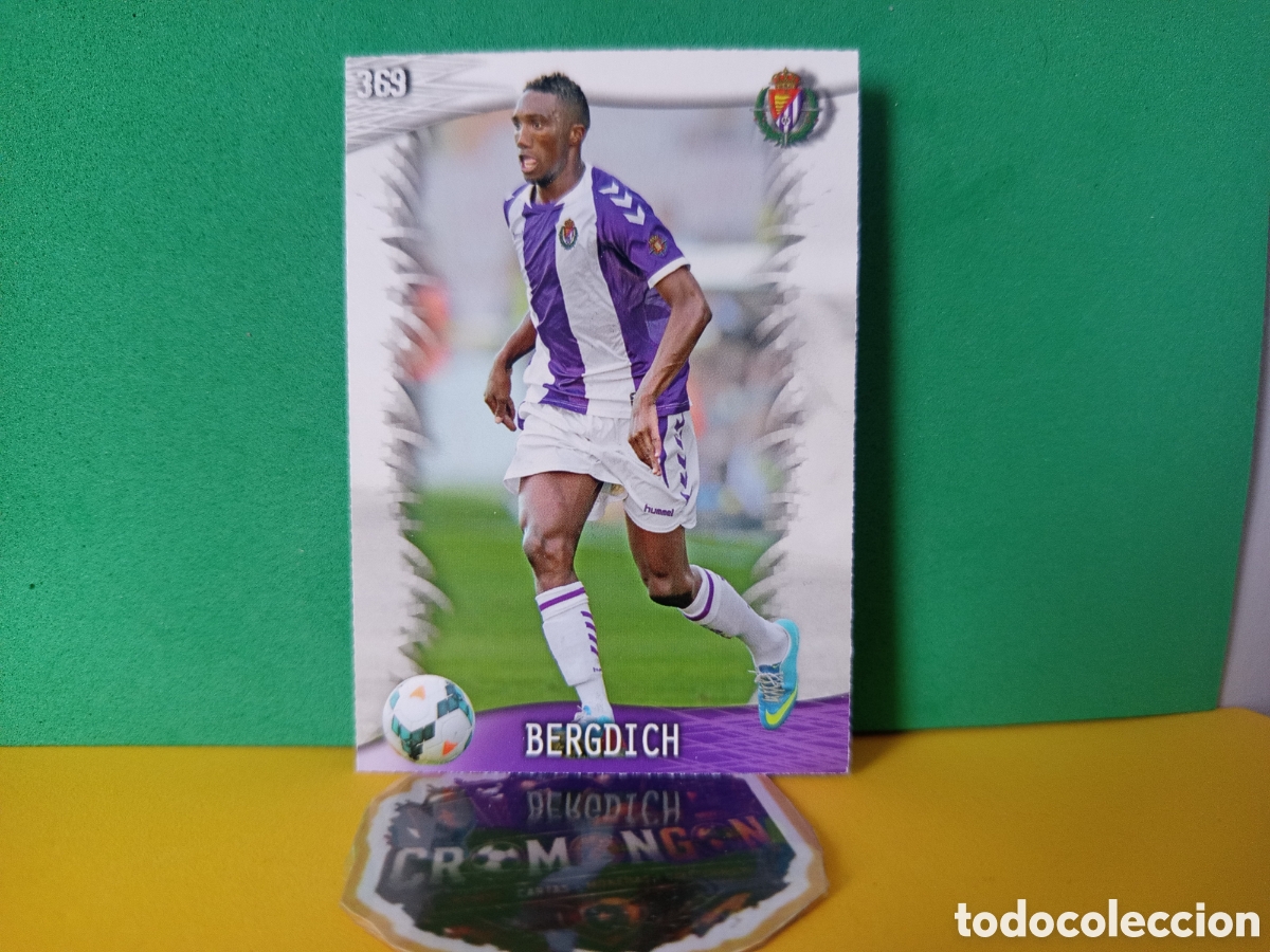 Cromos de Futebol: ❇️ CROMO ⚽ CARD BERGDICH VALLADOLID 369 FICHAS LIGA QUIZ GAME 2014 13 14 2013 2014 MUNDICROMO ❇️