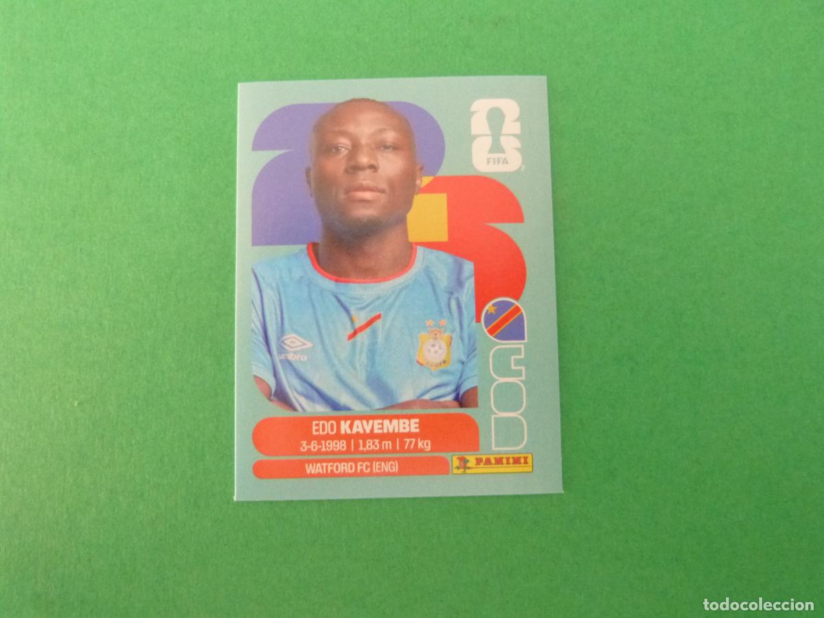 Cromos de f&uacute;tbol: CROMO FUTBOL KAYEMBE REP. DEM. CONGO SIN PEGAR N&ordm; 10 COD 10 MUNDIAL 2026 PANINI