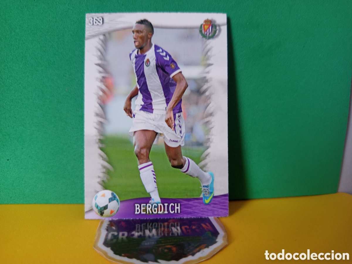Cromos de f&uacute;tbol: ❇️ CROMO ⚽ CARD BERGDICH VALLADOLID 369 FICHAS LIGA QUIZ GAME 2014 13 14 2013 2014 MUNDICROMO ❇️