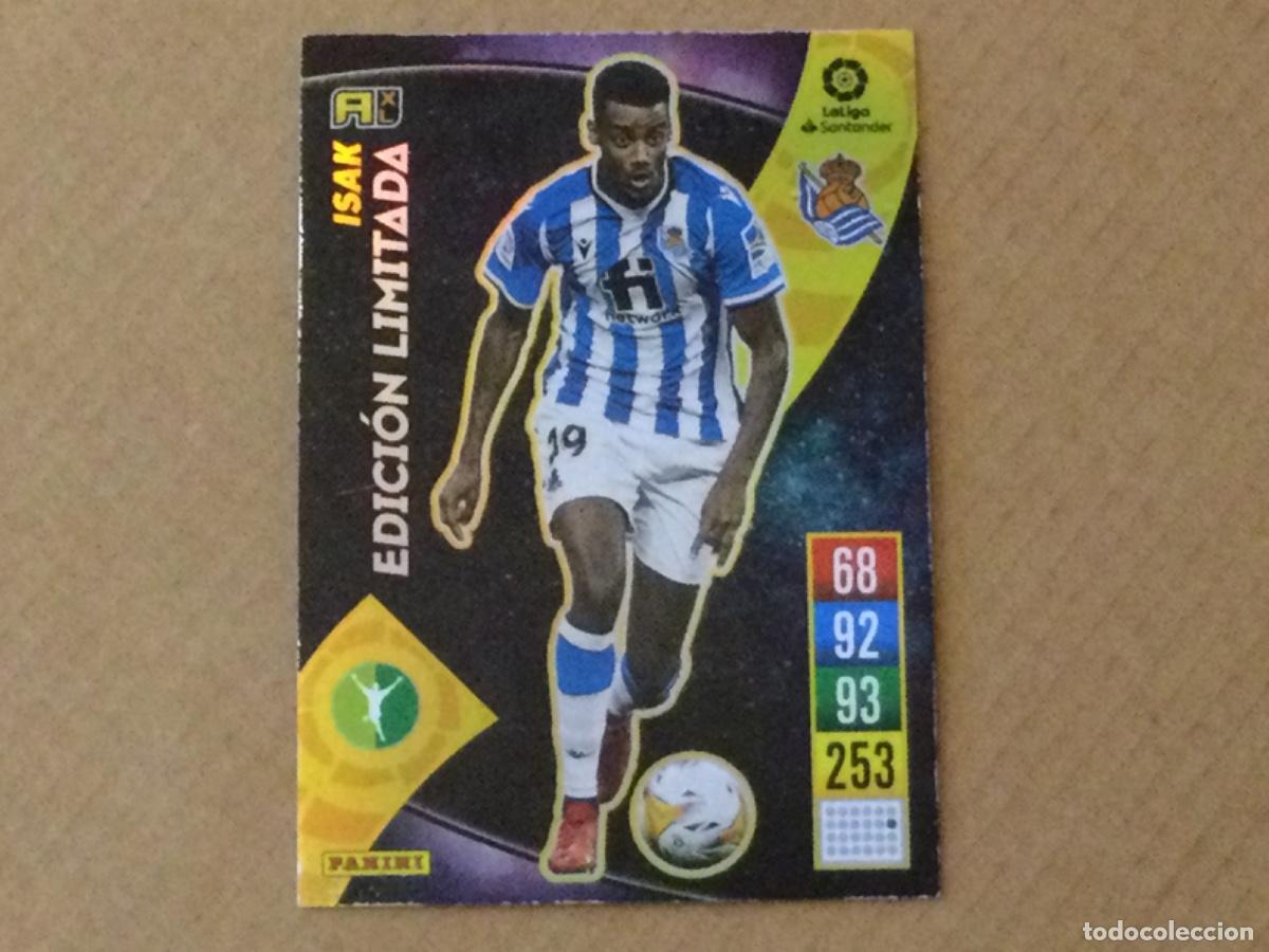 Fu&szlig;ball-Sticker: Cromo panini adrenalyn 2021-22 Isak Real sociedad Edicion limitada