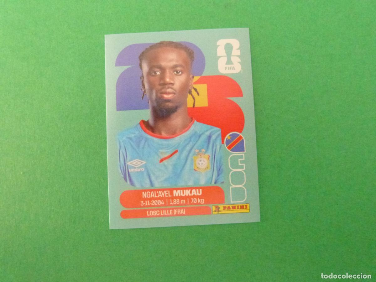 Cromos de f&uacute;tbol: CROMO FUTBOL MUKAU REP. DEM. CONGO SIN PEGAR N&ordm; 9 COD 9 MUNDIAL 2026 PANINI