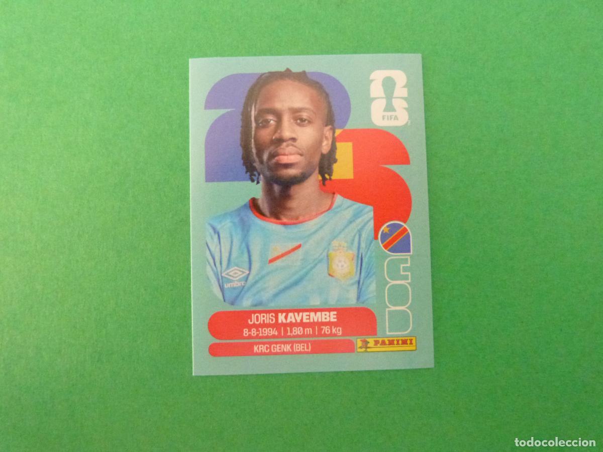 Cromos de f&uacute;tbol: CROMO FUTBOL KAYEMBE REP. DEM. CONGO SIN PEGAR N&ordm; 7 COD 7 MUNDIAL 2026 PANINI