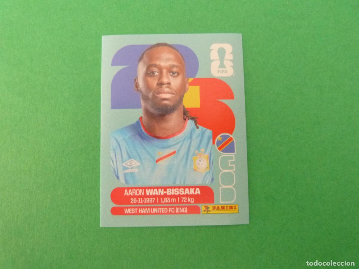 Cromos de f&uacute;tbol: CROMO FUTBOL WAN-BISSAKA REP. DEM. CONGO SIN PEGAR N&ordm; 3 COD 3 MUNDIAL 2026 PANINI