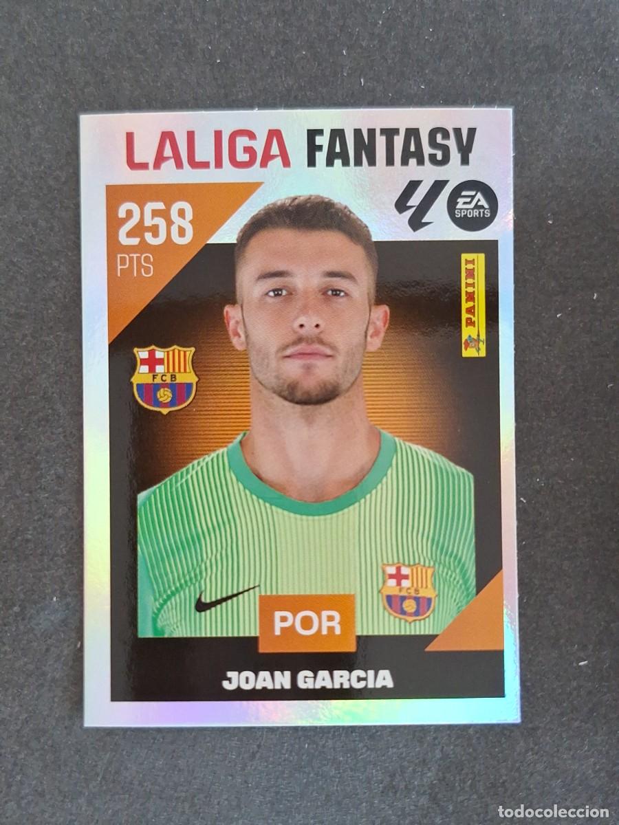 Cromos de f&uacute;tbol: L1 JOAN GARCIA F. C. BARCELONA LA LIGA FANTASY LIGA ESTE 2026 2027 26 27 NUNCA PEGADO