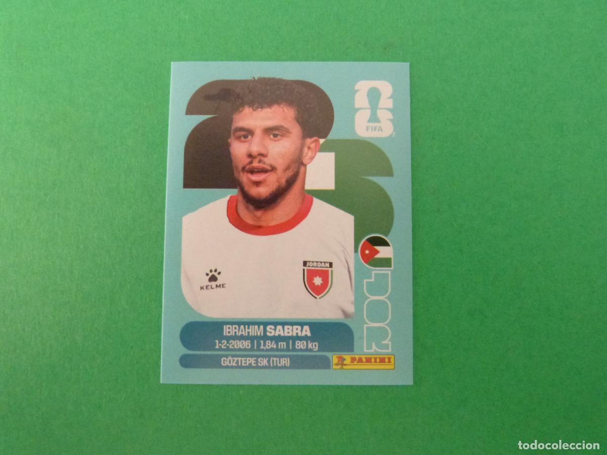Cromos de f&uacute;tbol: CROMO FUTBOL SABRA JORDANIA SIN PEGAR N&ordm; 20 JOR 20 MUNDIAL 2026 PANINI