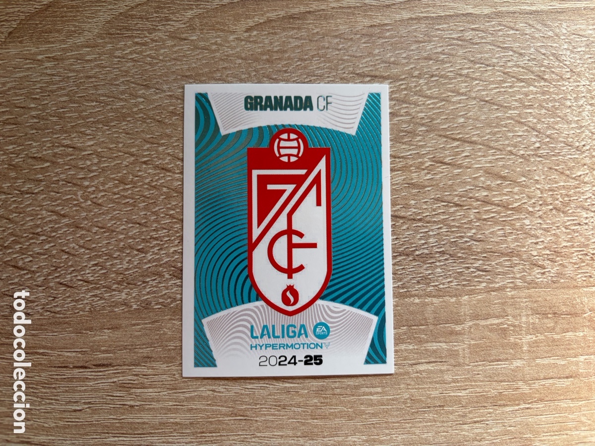 Cromos de f&uacute;tbol: 13 ESCUDO GRANADA CF LALIGA HYPERMOTION COLECCI&Oacute;N LIGA ESTE EDICIONES ESTE 2024 2025 24 25 PANINI