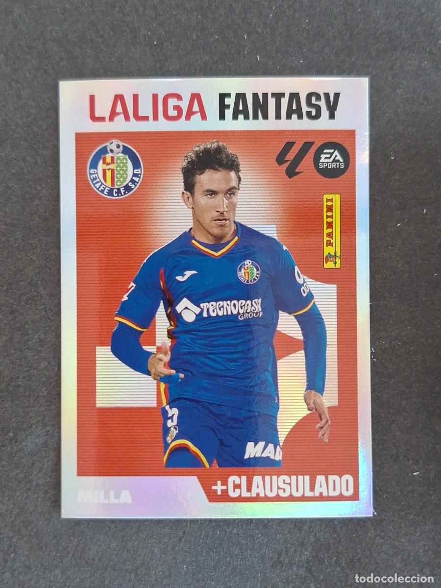 Cromos de f&uacute;tbol: L1 MILLA GETAFE C. F. LA LIGA FANTASY + CLAUSULADO LIGA ESTE 2026 2027 26 27 NUNCA PEGADO
