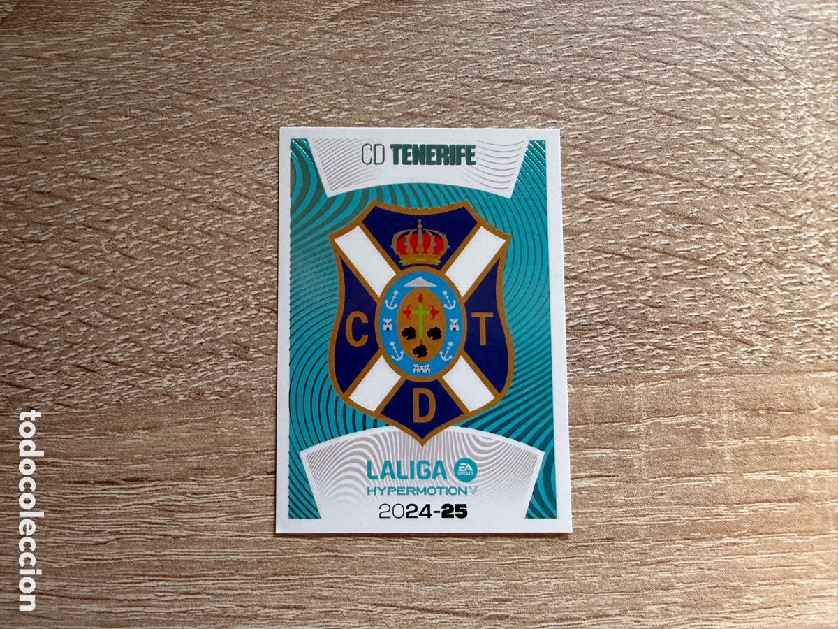 Cromos de f&uacute;tbol: 21 ESCUDO CD TENERIFE LALIGA HYPERMOTION COLECCI&Oacute;N LIGA ESTE EDICIONES ESTE 2024 2025 24 25 PANINI