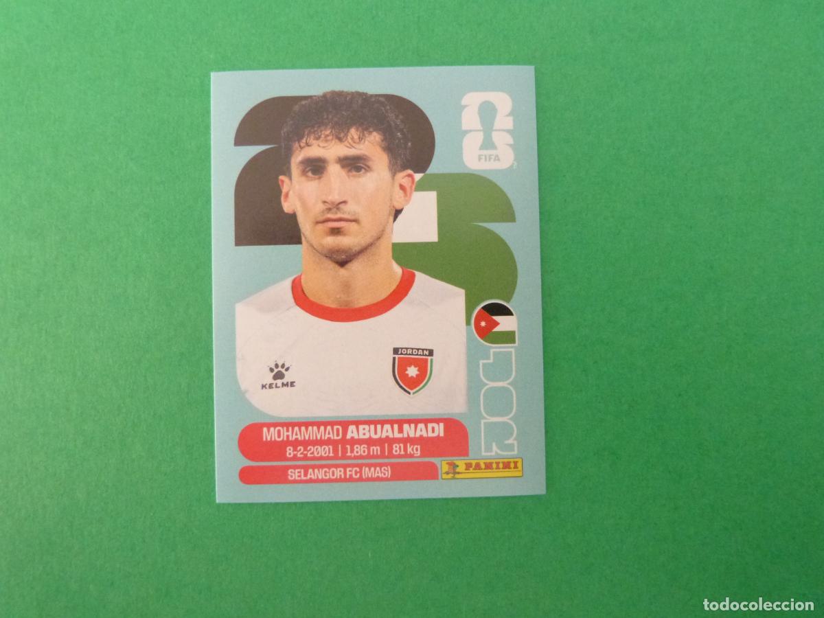 Cromos de f&uacute;tbol: CROMO FUTBOL ALBUALNADI JORDANIA SIN PEGAR N&ordm; 8 JOR 8 MUNDIAL 2026 PANINI