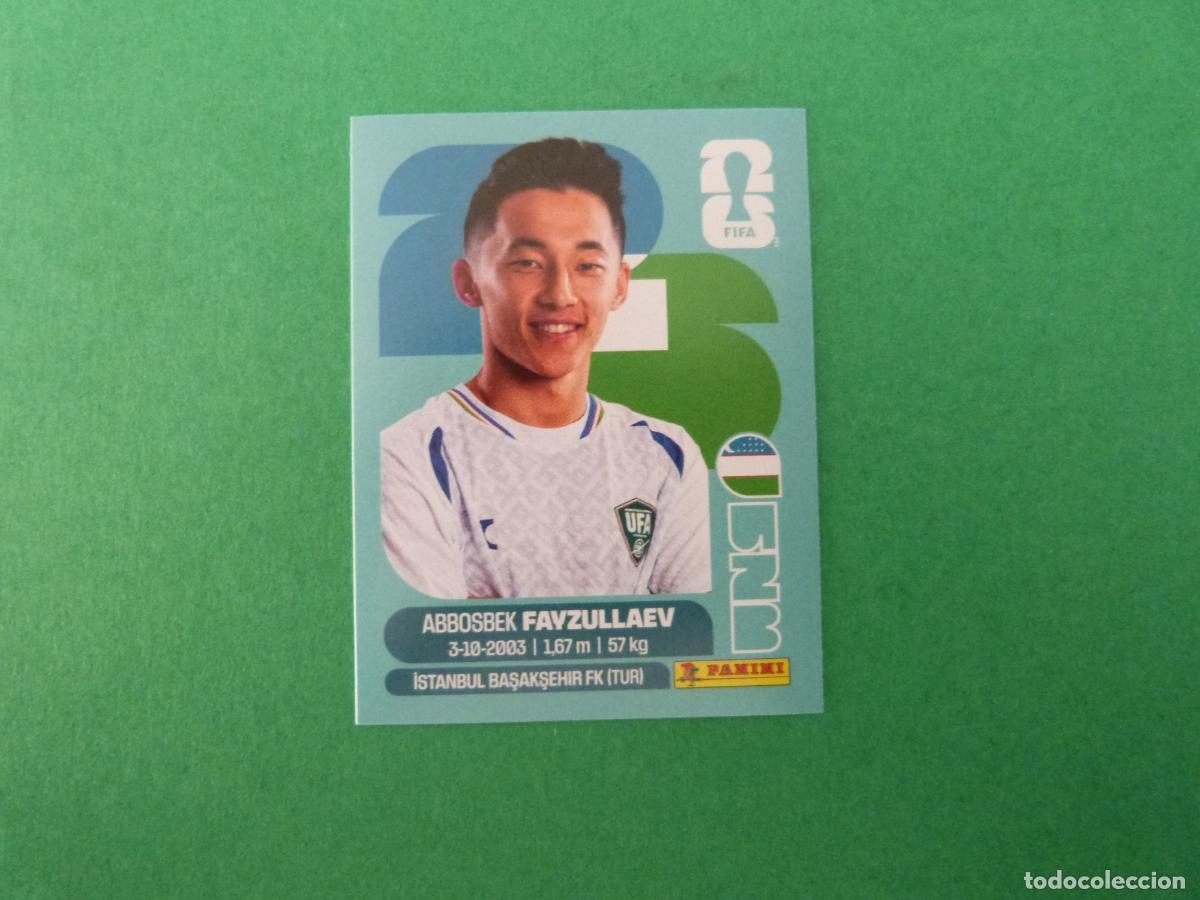 Cromos de f&uacute;tbol: CROMO FUTBOL FAYZULLAEV UZBEKISTAN SIN PEGAR N&ordm; 20 UZB 20 MUNDIAL 2026 PANINI