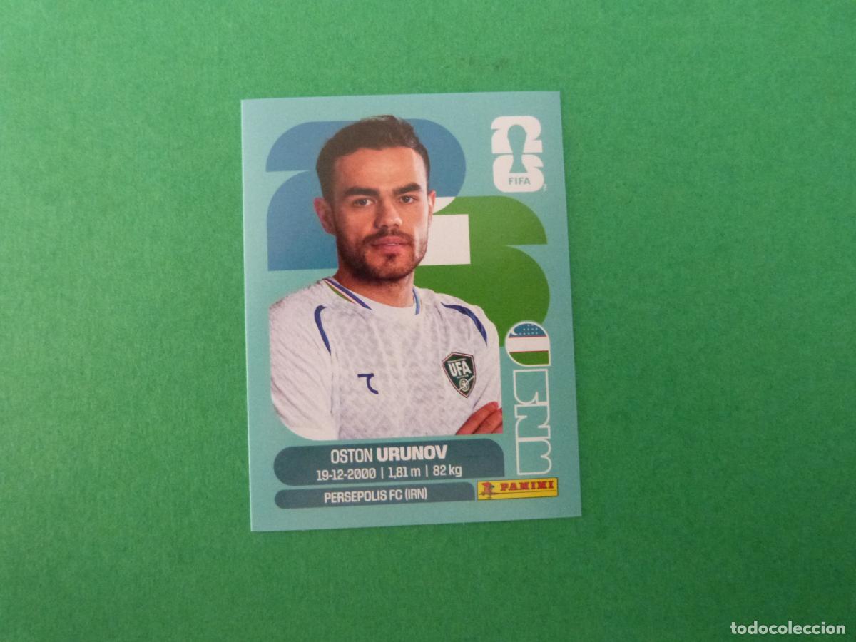Cromos de f&uacute;tbol: CROMO FUTBOL URUNOV UZBEKISTAN SIN PEGAR N&ordm; 17 UZB 17 MUNDIAL 2026 PANINI