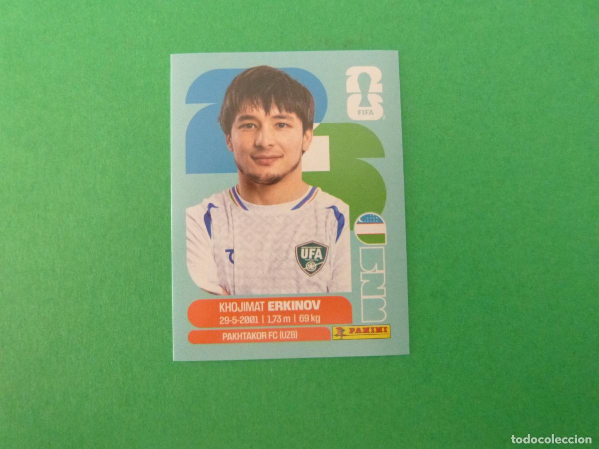 Cromos de f&uacute;tbol: CROMO FUTBOL ERKINOV UZBEKISTAN SIN PEGAR N&ordm; 15 UZB 15 MUNDIAL 2026 PANINI