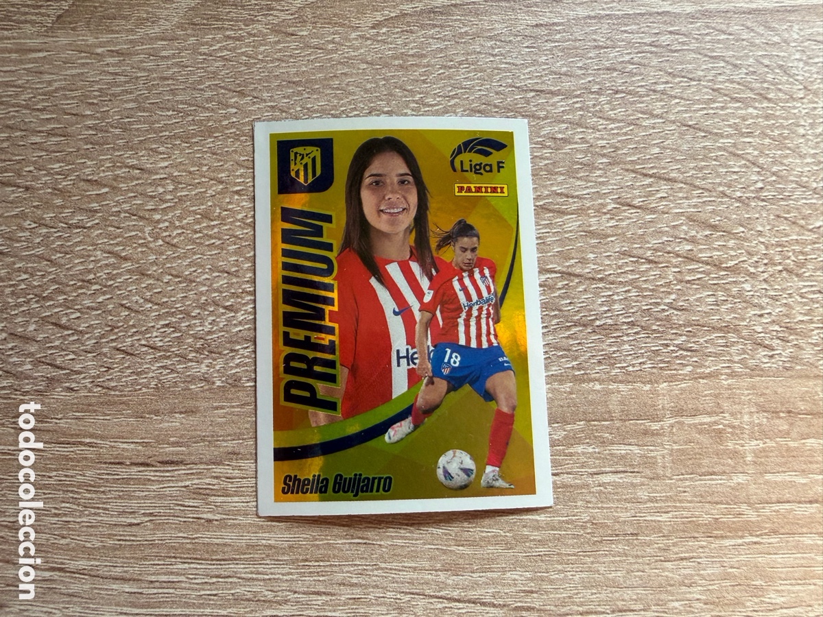 Cromos de f&uacute;tbol: SHEILA GUIJARRO PREMIUM LIGA F COLECCI&Oacute;N OFICIAL DE CROMOS LIGA F 2023 2024 23 24 PANINI JUG&Oacute;N