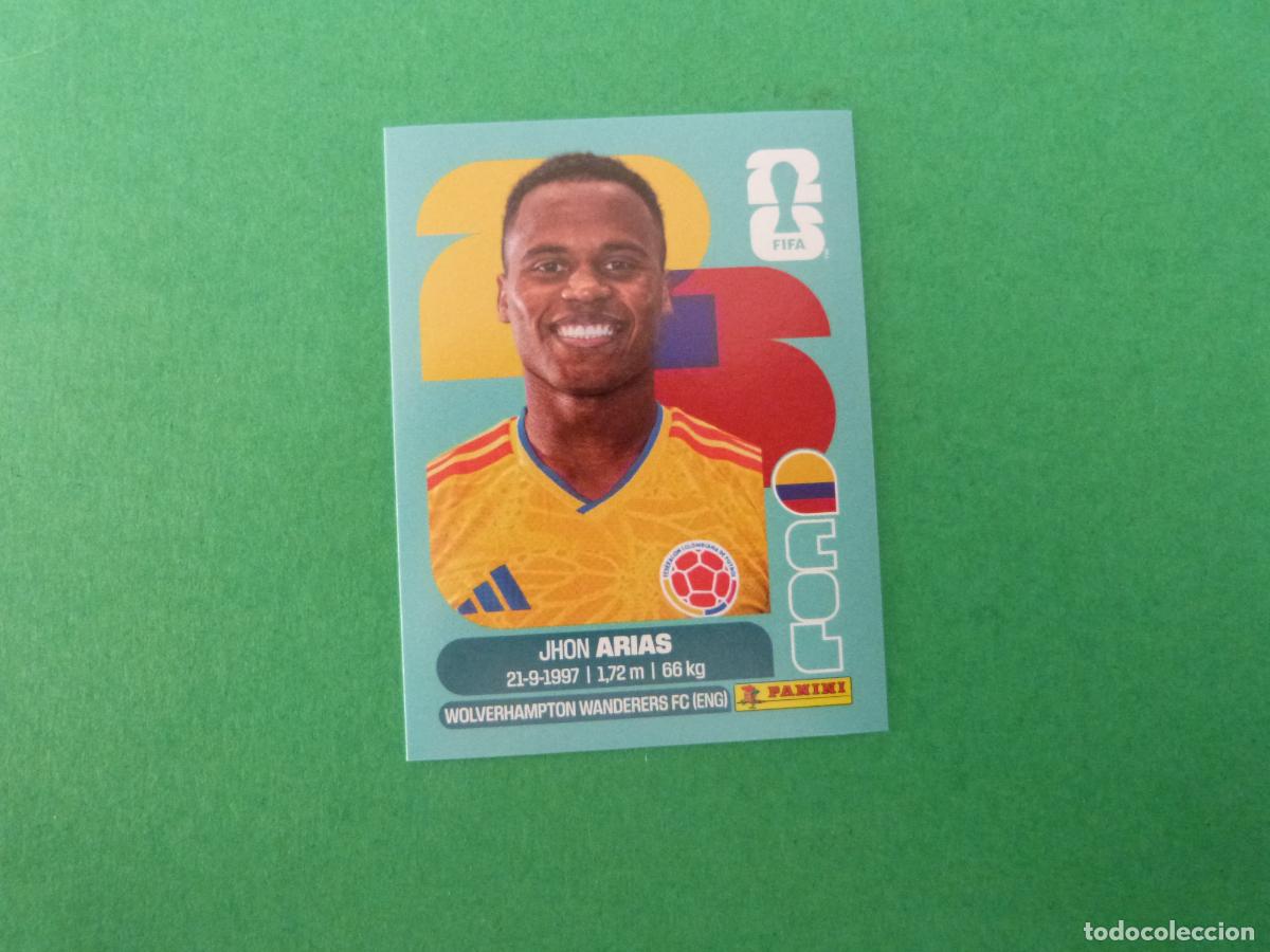 Cromos de f&uacute;tbol: CROMO FUTBOL ARIAS COLOMBIA SIN PEGAR N&ordm; 17 COL 17 MUNDIAL 2026 PANINI