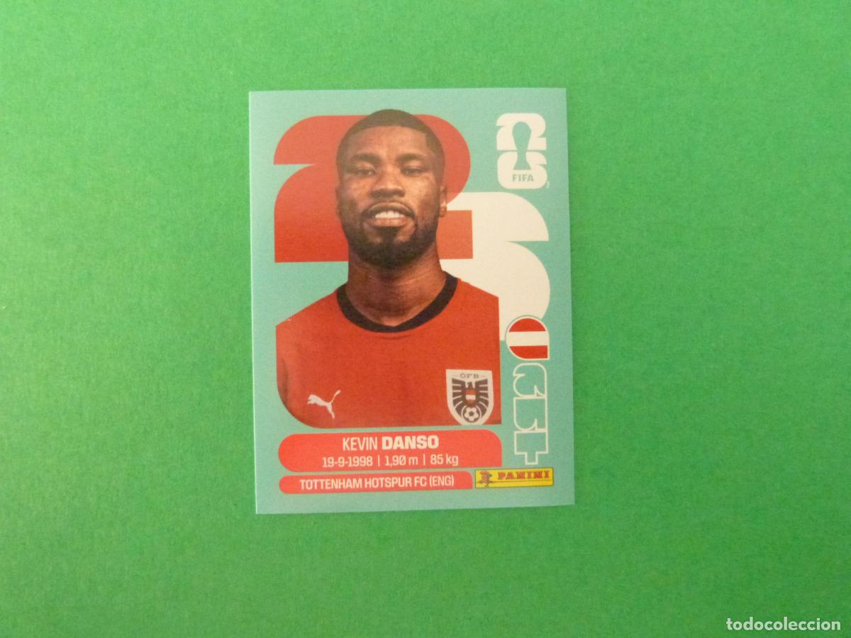 Cromos de f&uacute;tbol: CROMO FUTBOL DANSO AUSTRIA SIN PEGAR N&ordm; 5 AUT 5 MUNDIAL 2026 PANINI