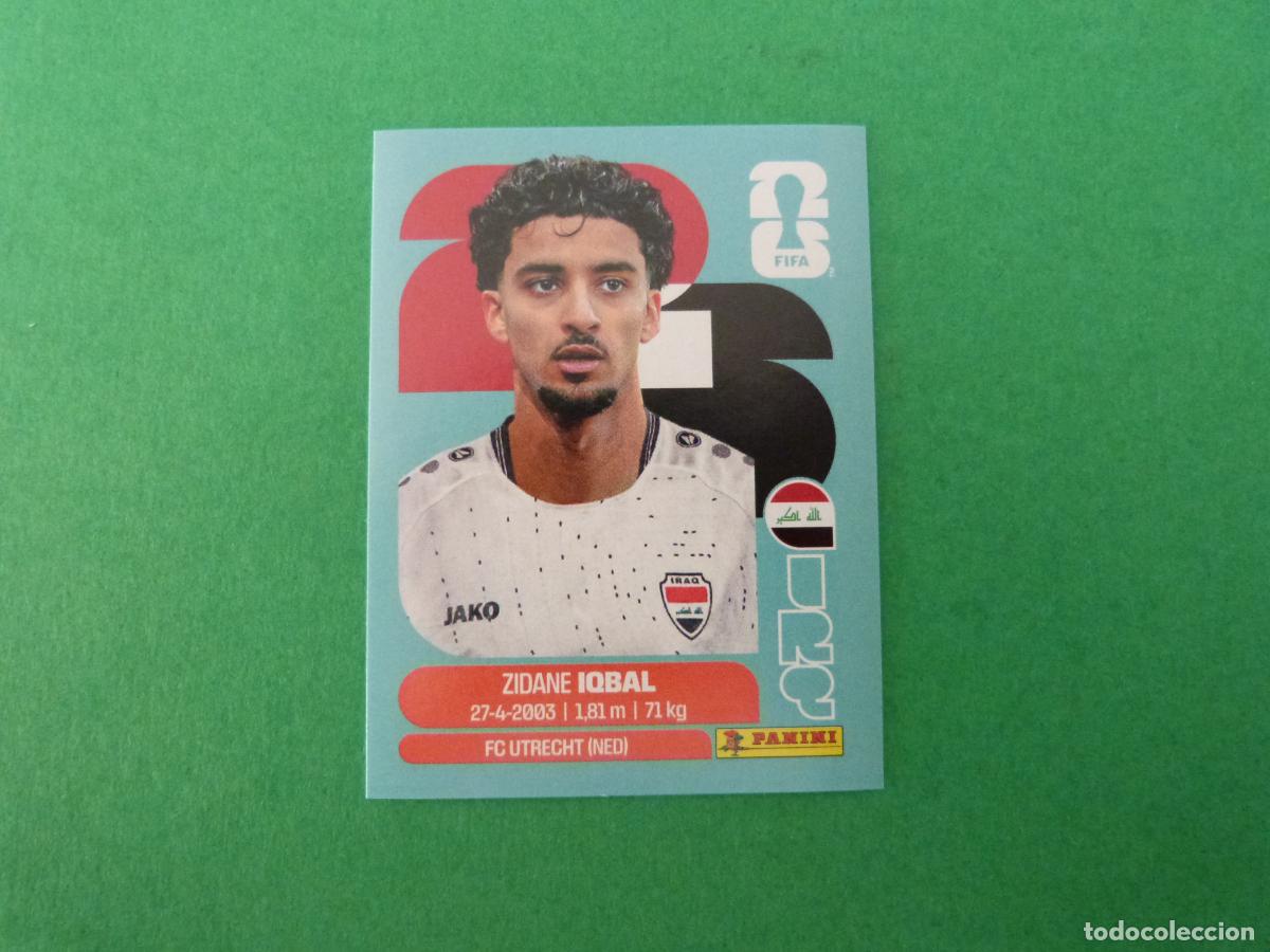 Cromos de f&uacute;tbol: CROMO FUTBOL IQBAL IRAK SIN PEGAR N&ordm; 9 IRQ 9 MUNDIAL 2026 PANINI