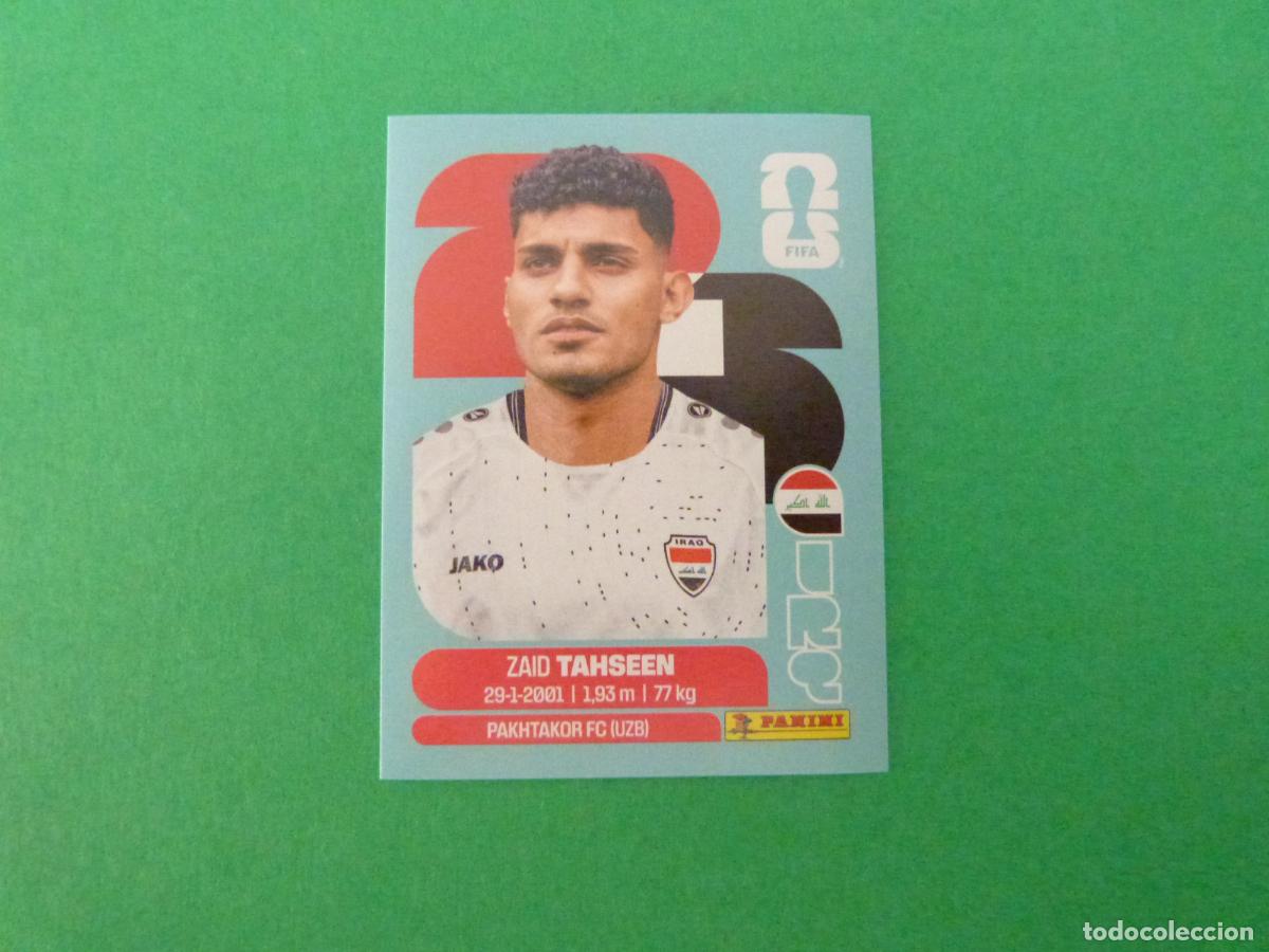 Cromos de f&uacute;tbol: CROMO FUTBOL TAHSEEN IRAK SIN PEGAR N&ordm; 7 IRQ 7 MUNDIAL 2026 PANINI