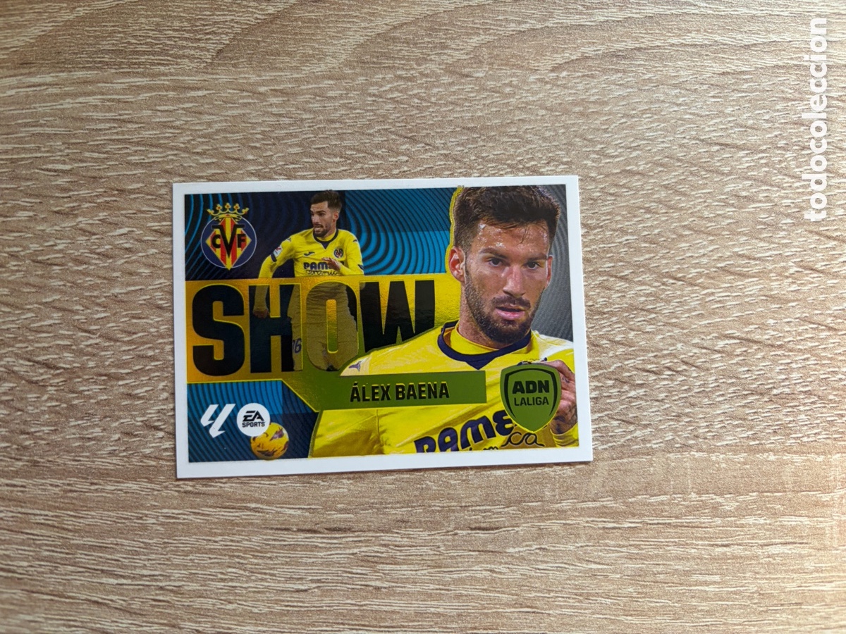 Cromos de f&uacute;tbol: 1 &Aacute;LEX BAENA SHOW LALIGA EA SPORTS COLECCI&Oacute;N LIGA ESTE EDICIONES ESTE 2024 2025 24 25 PANINI