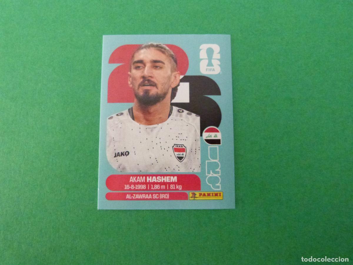 Cromos de f&uacute;tbol: CROMO FUTBOL HASHEM IRAK SIN PEGAR N&ordm; 5 IRQ 5 MUNDIAL 2026 PANINI