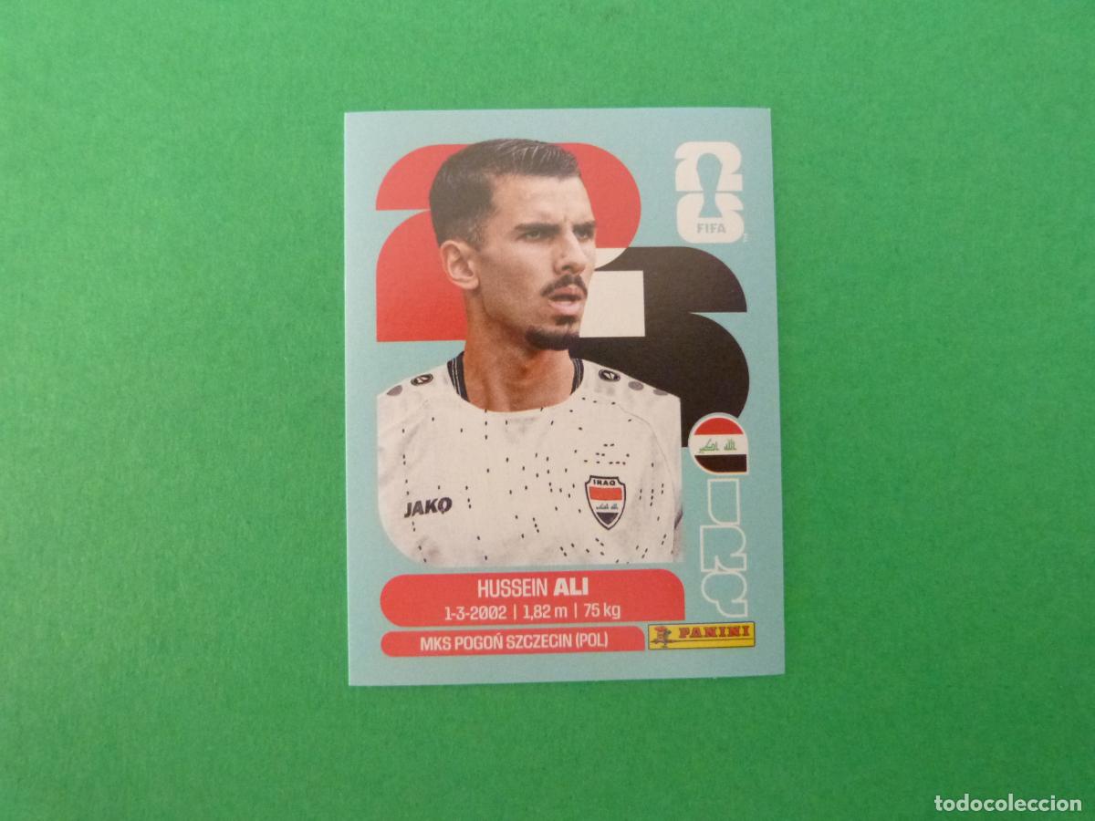 Cromos de f&uacute;tbol: CROMO FUTBOL ALI IRAK SIN PEGAR N&ordm; 4 IRQ 4 MUNDIAL 2026 PANINI