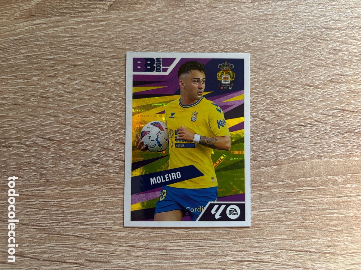 Cromos de f&uacute;tbol: 14 MOLEIRO BABY BOOM LAS PALMAS LALIGA EA SPORTS COLECCI&Oacute;N LIGA ESTE EDICIONES ESTE 2024 2025 24 25