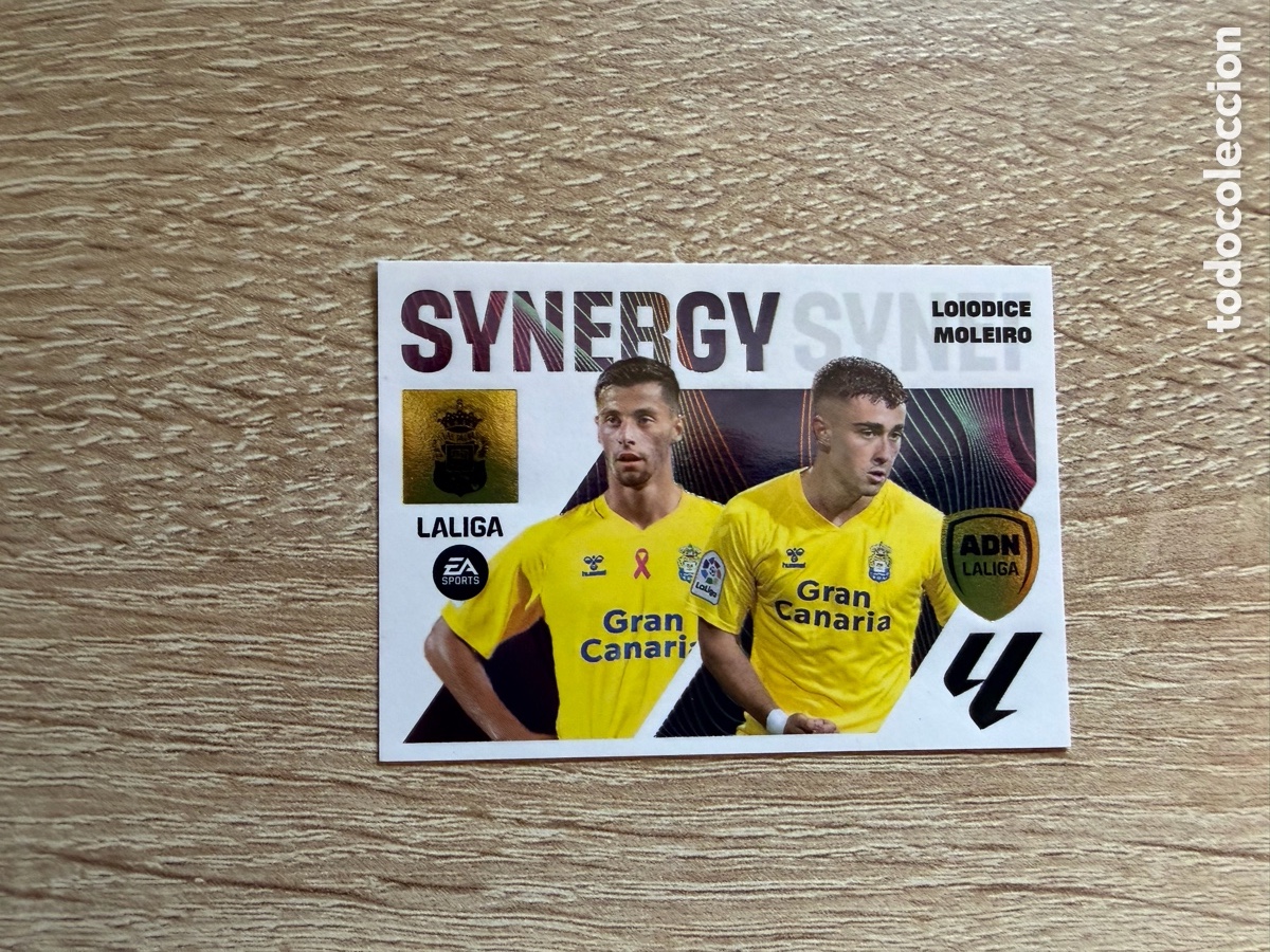 Cromos de f&uacute;tbol: 10 LOIODICE / MOLEIRO SYNERGY UD LAS PALMAS LALIGA ESTE EDICIONES ESTE 2023 2024 23 24 PANINI