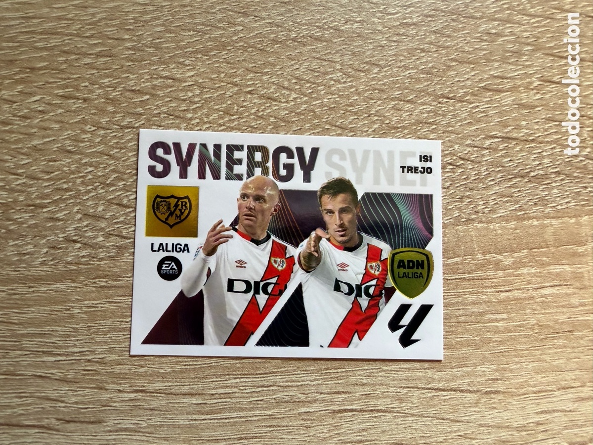 Cromos de f&uacute;tbol: 14 ISI / TREJO SYNERGY RAYO VALLECANO LALIGA ESTE EDICIONES ESTE 2023 2024 23 24 PANINI