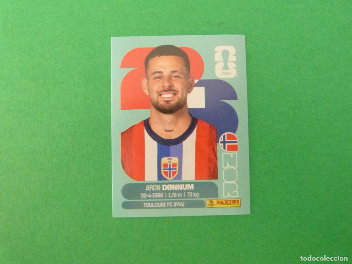 Cromos de f&uacute;tbol: CROMO FUTBOL DONNUM NORUEGA SIN PEGAR N&ordm; 17 NOR 17 MUNDIAL 2026 PANINI