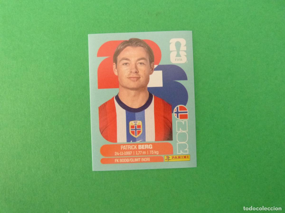Cromos de f&uacute;tbol: CROMO FUTBOL BERG NORUEGA SIN PEGAR N&ordm; 14 NOR 14 MUNDIAL 2026 PANINI