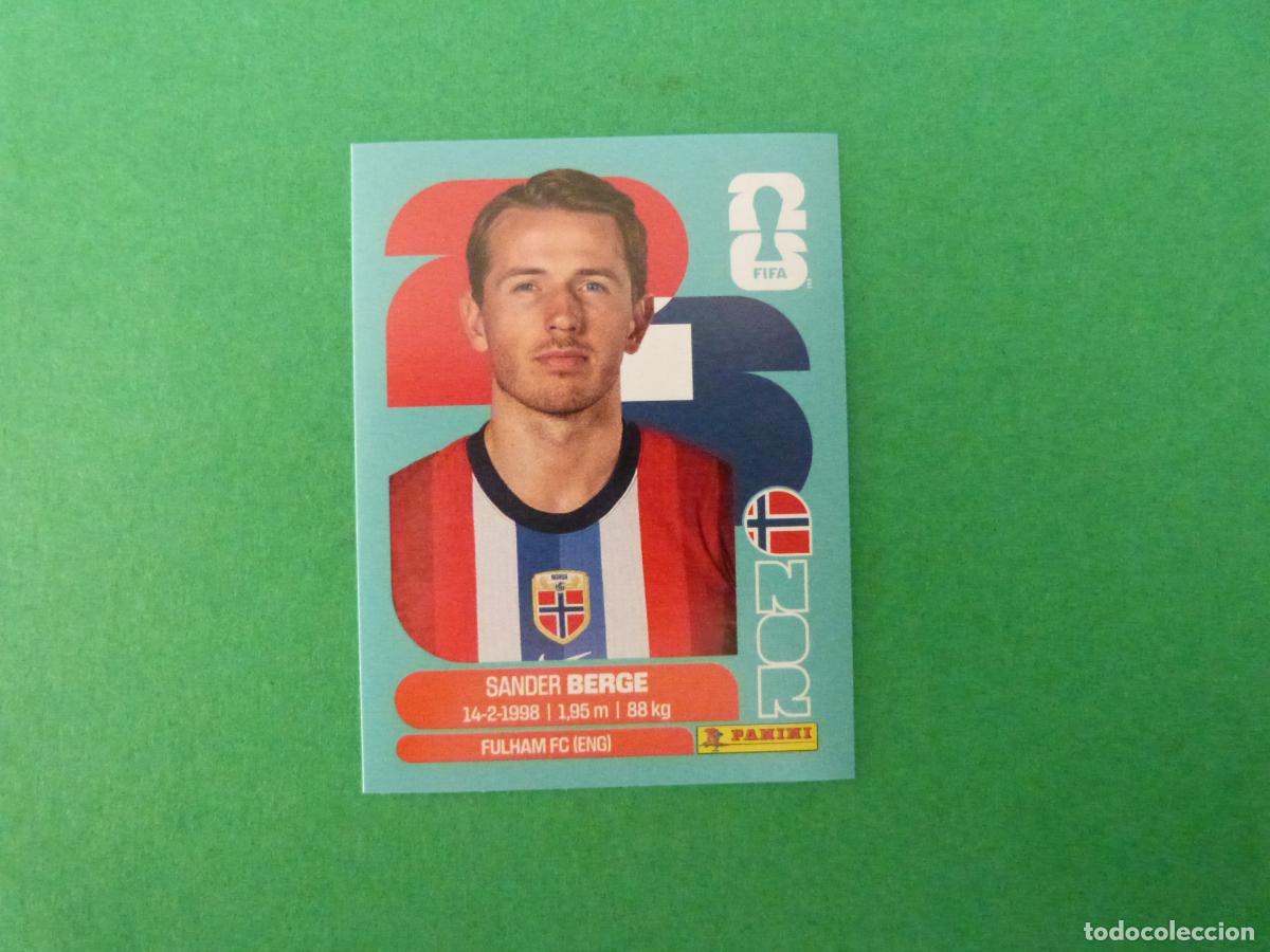 Cromos de f&uacute;tbol: CROMO FUTBOL BERGE NORUEGA SIN PEGAR N&ordm; 11 NOR 11 MUNDIAL 2026 PANINI