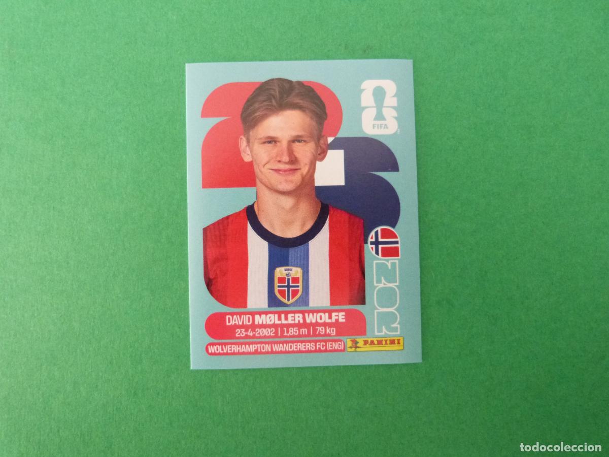 Cromos de f&uacute;tbol: CROMO FUTBOL MOLLER WOLFE NORUEGA SIN PEGAR N&ordm; 7 NOR 7 MUNDIAL 2026 PANINI