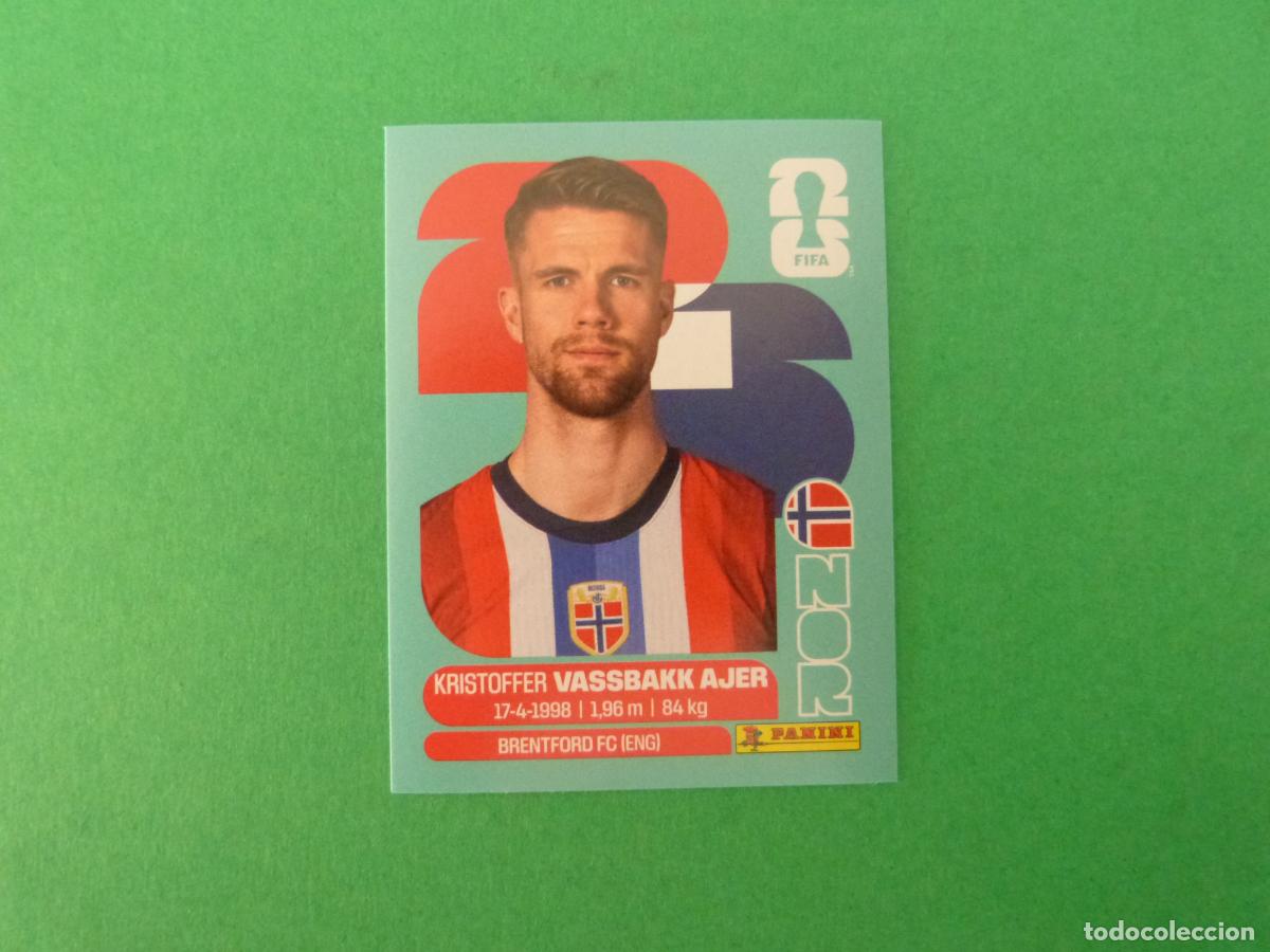 Cromos de f&uacute;tbol: CROMO FUTBOL VASSBAKK AJER NORUEGA SIN PEGAR N&ordm; 5 NOR 5 MUNDIAL 2026 PANINI