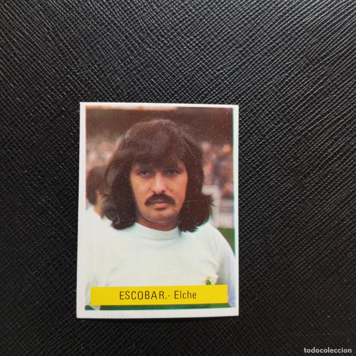 Cromos de f&uacute;tbol: ESCOBAR ELCHE FINI 1975 1976 CROMO FUTBOL LIGA 75 76 - SIN PEGAR - A70 PG28