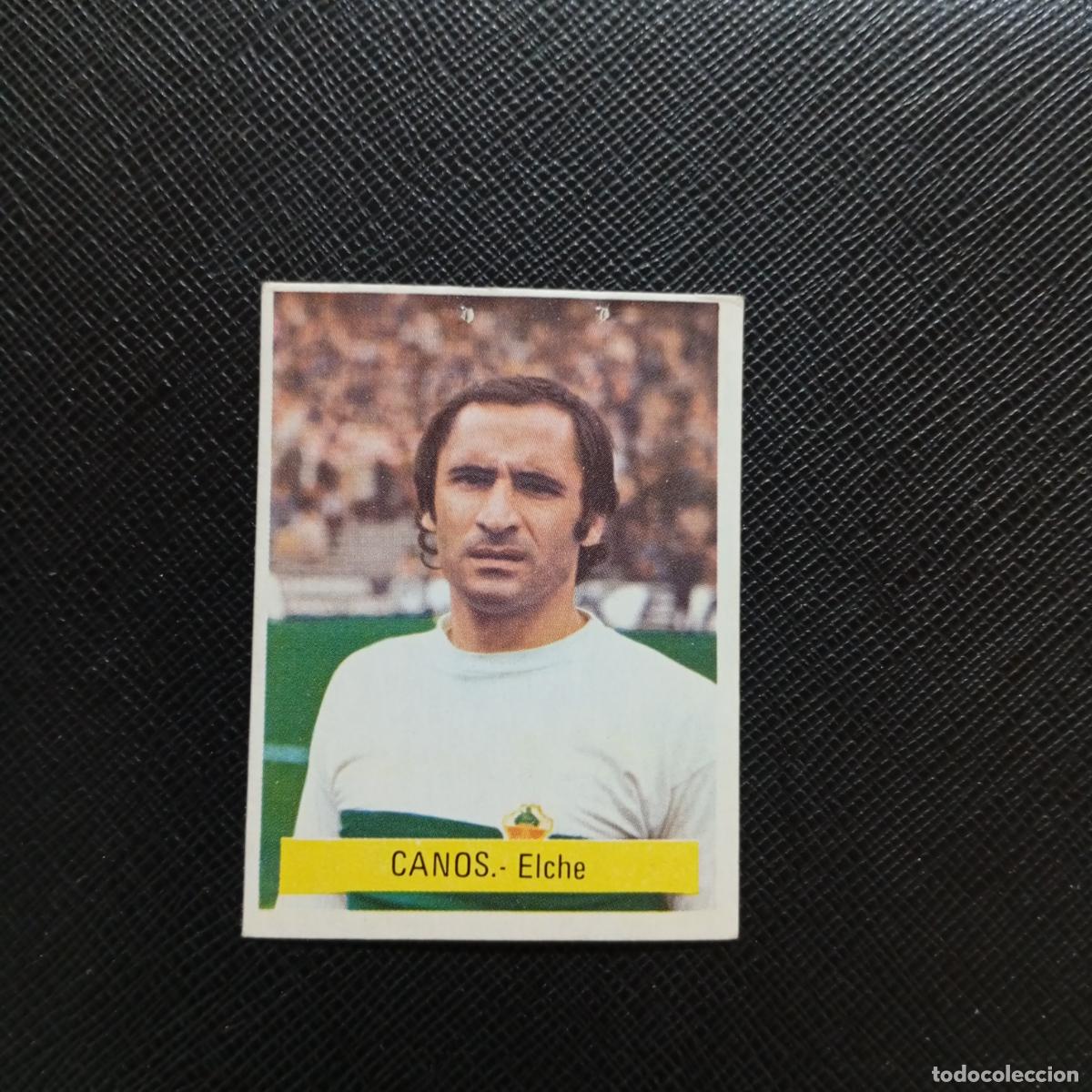 Cromos de f&uacute;tbol: CANOS ELCHE FINI 1975 1976 CROMO FUTBOL LIGA 75 76 - SIN PEGAR - A70 PG28