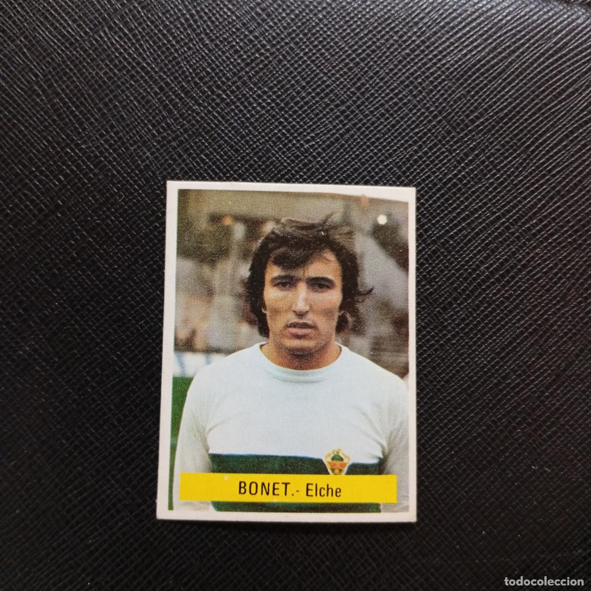 Cromos de f&uacute;tbol: BONET ELCHE FINI 1975 1976 CROMO FUTBOL LIGA 75 76 - SIN PEGAR - A70 PG28