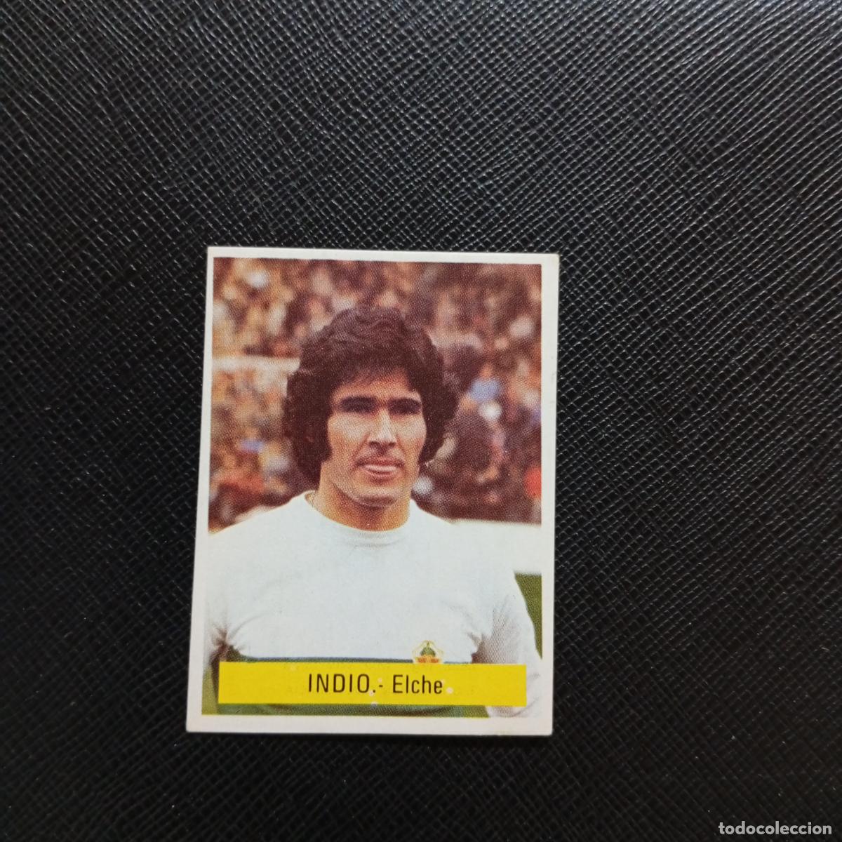 Cromos de f&uacute;tbol: INDIO ELCHE FINI 1975 1976 CROMO FUTBOL LIGA 75 76 - SIN PEGAR - A70 PG28