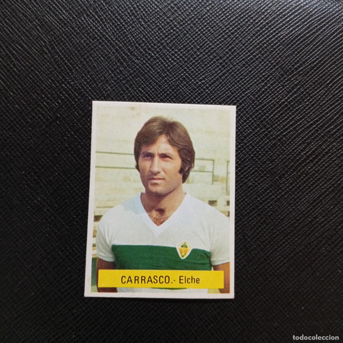 Cromos de f&uacute;tbol: CARRASCO ELCHE FINI 1975 1976 CROMO FUTBOL LIGA 75 76 - SIN PEGAR - A70 PG37